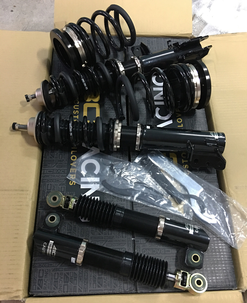 Встановлення BC Racing + сайлент PowerFlex + відкат в стік :) 2