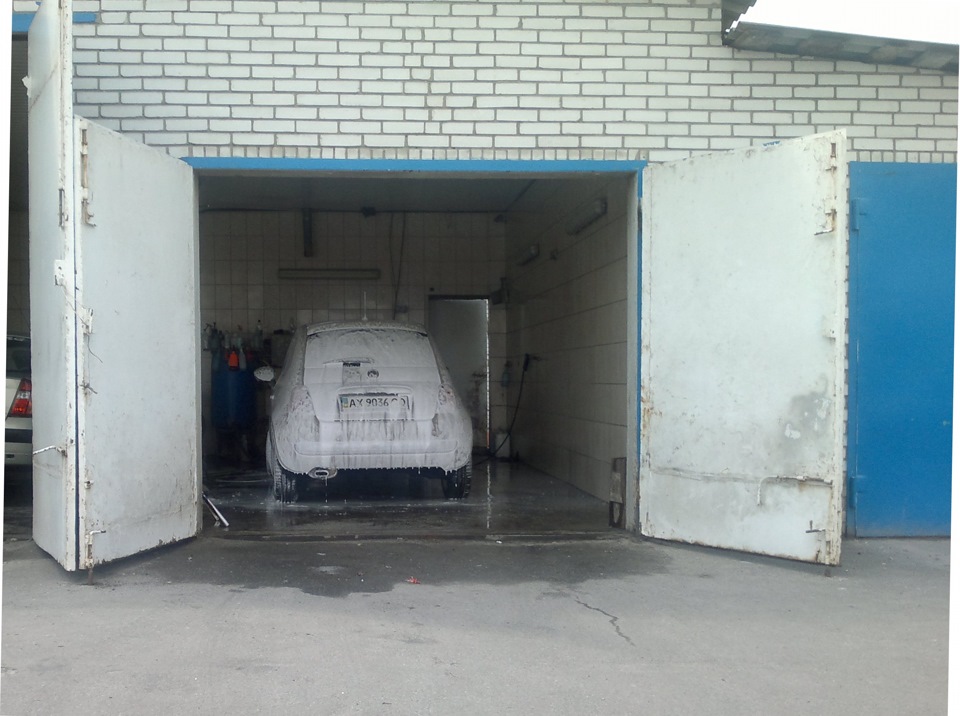 Перший банний день у квітні. Автомийки 1