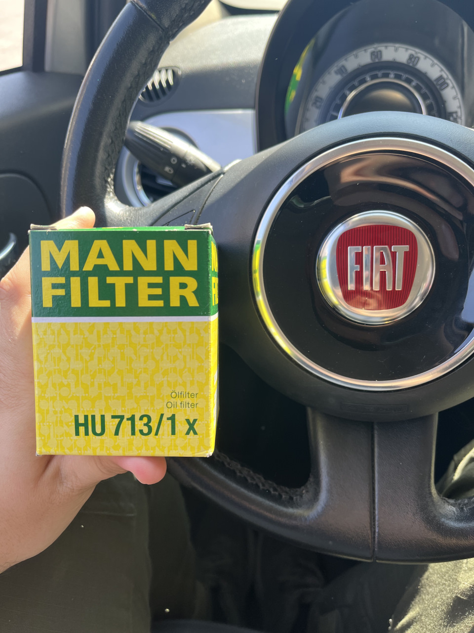 ТО #1 FIAT 500 1.4AT USA 4
