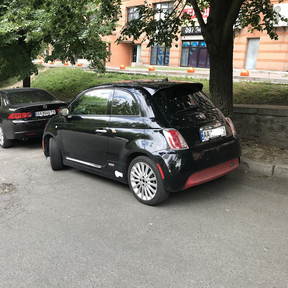 Fiat 500e та 17 диски 2