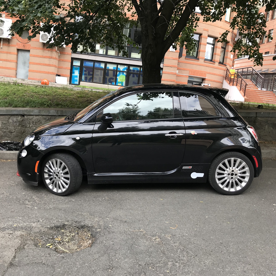 Fiat 500e та 17 диски 1