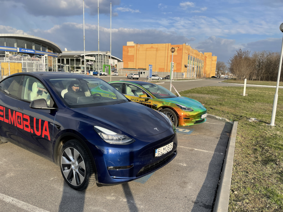 Fiat500E vs Tesla M3 and Tesla Y 1