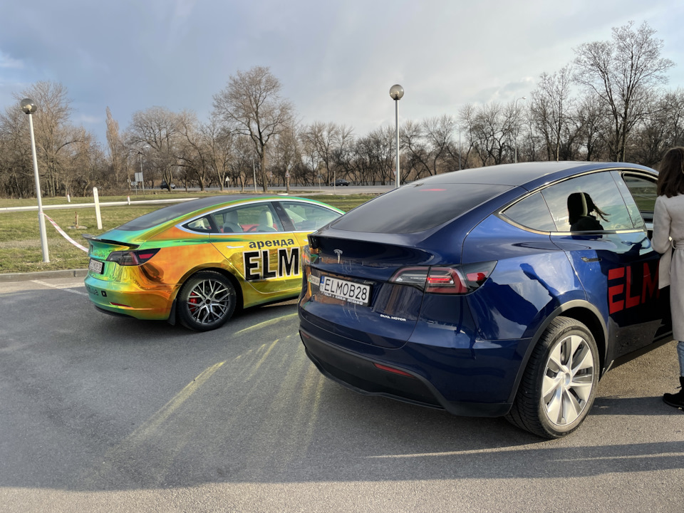 Fiat500E vs Tesla M3 and Tesla Y 2