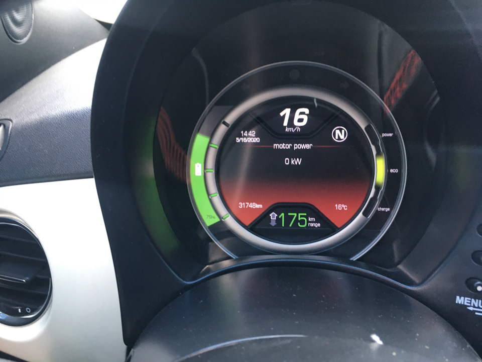 Чи збігається прогноз залишку пробігу з реальністю у Fiat 500E 3