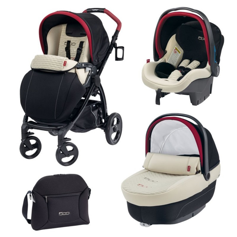 База Isofix та дитячий візок Fiat 500 2