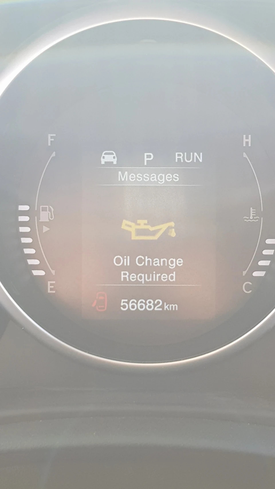 Oil Change Required, як скинути повідомлення!