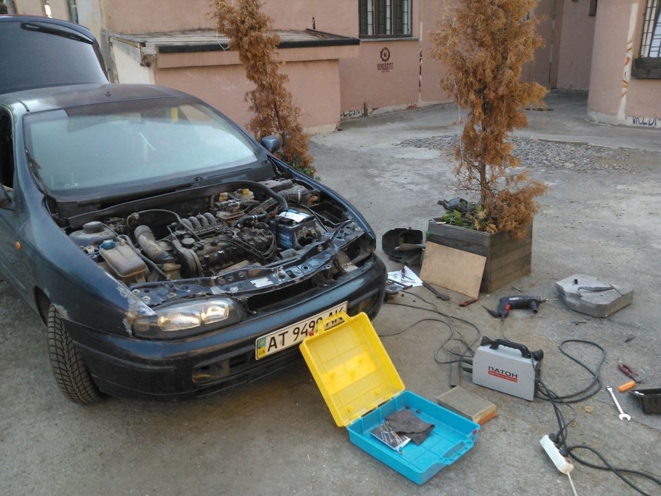 Підганяли разом із братом зазори, після його невдалої аварії 1