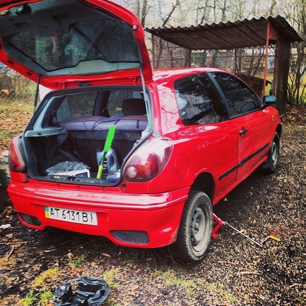 колесо пробив((( 1