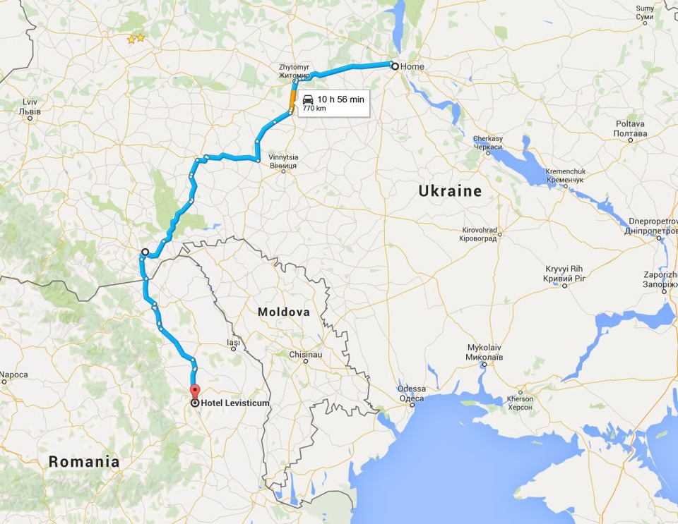 3000 кілометрів у Болгарію і назад… 2