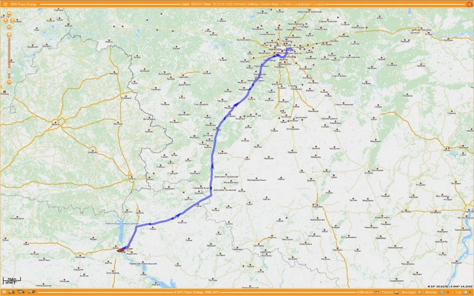 Черговий візит до Москви… туди… і зад.