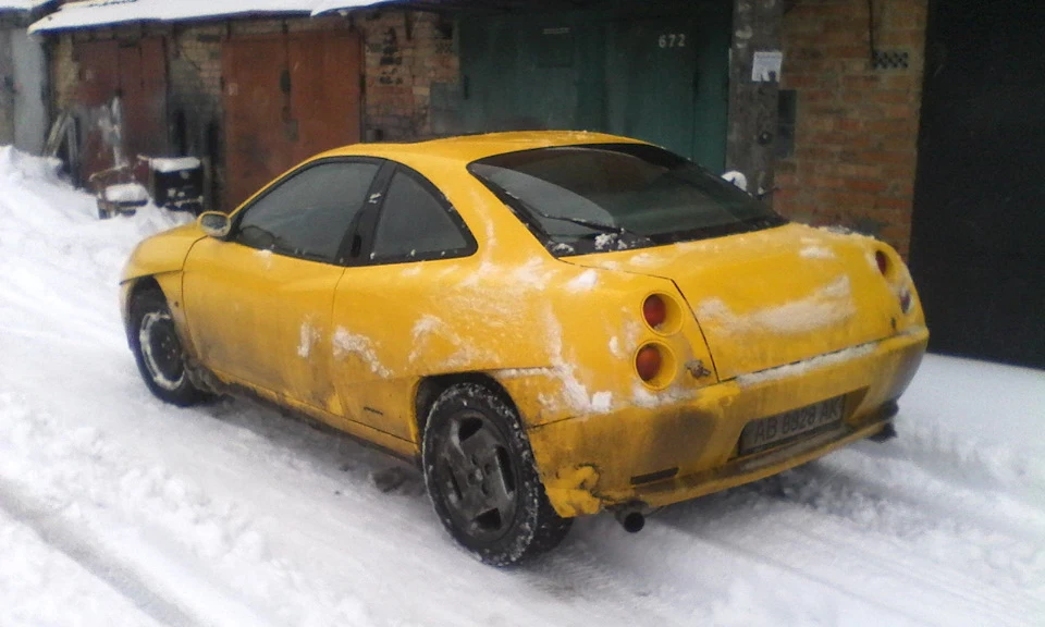 Повнопривідний FIAT Coupe :)