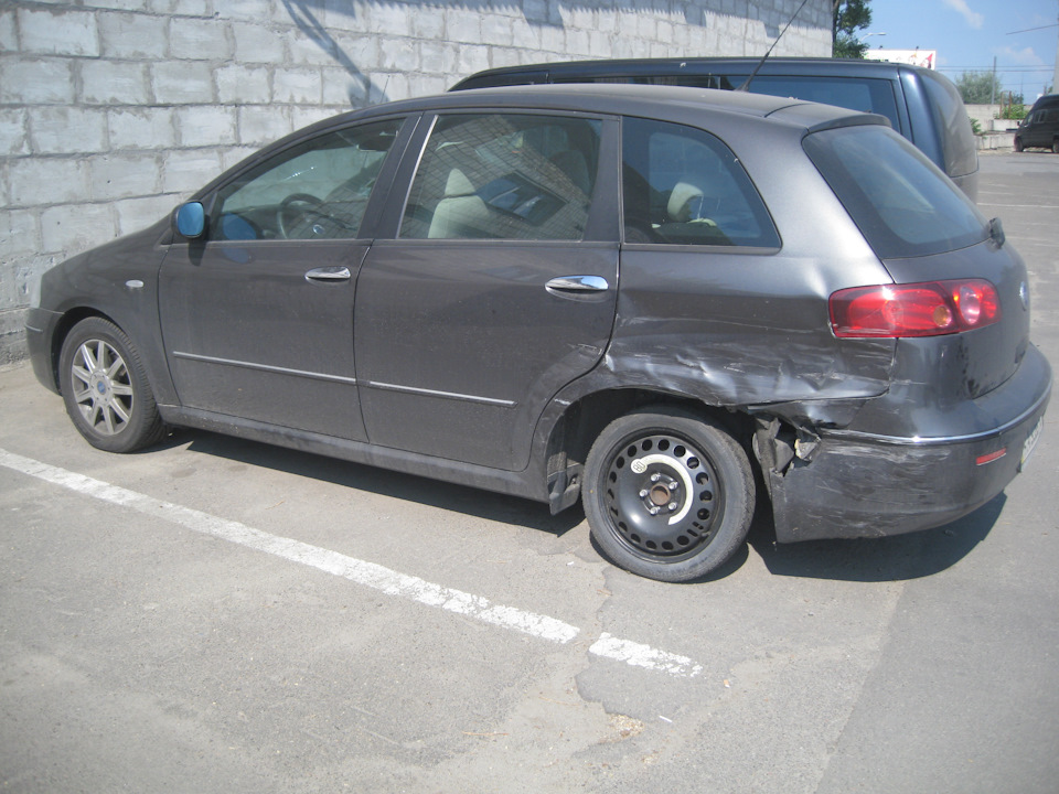 ДТП Croma vs Tucson 1