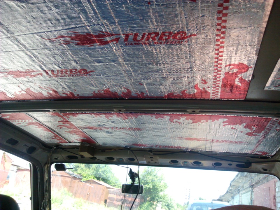 Віброізоляція стелі 1