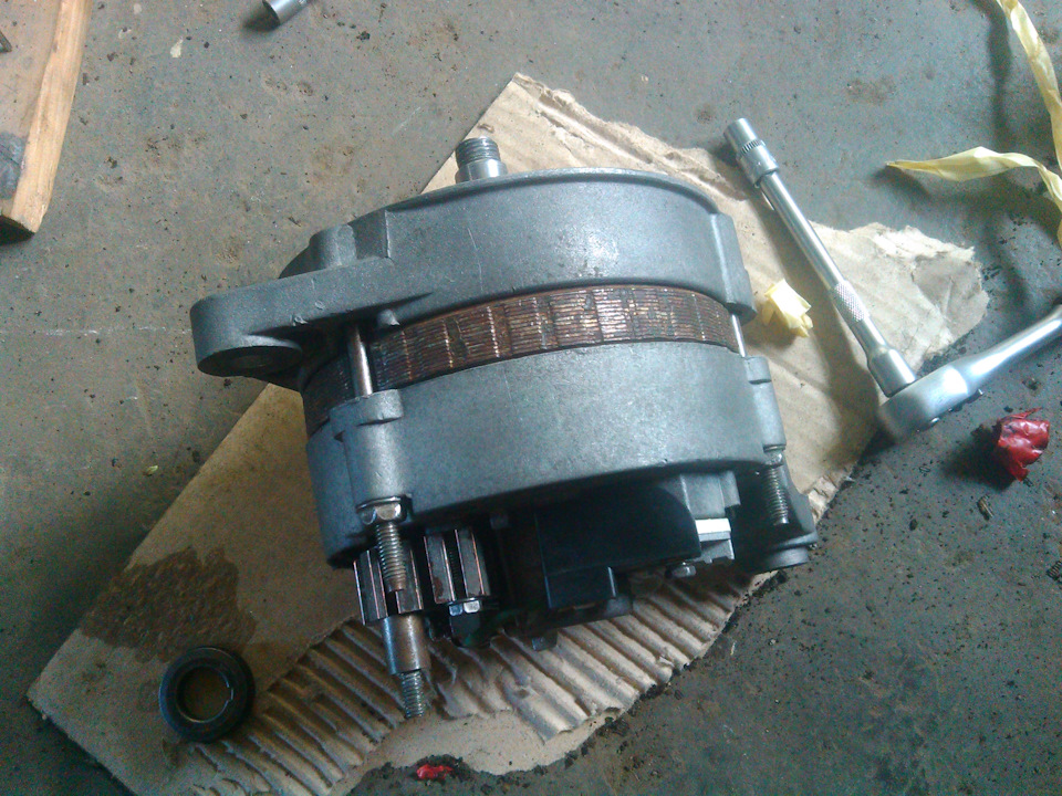 Повна реставрація генератора Magnetti marelli 5
