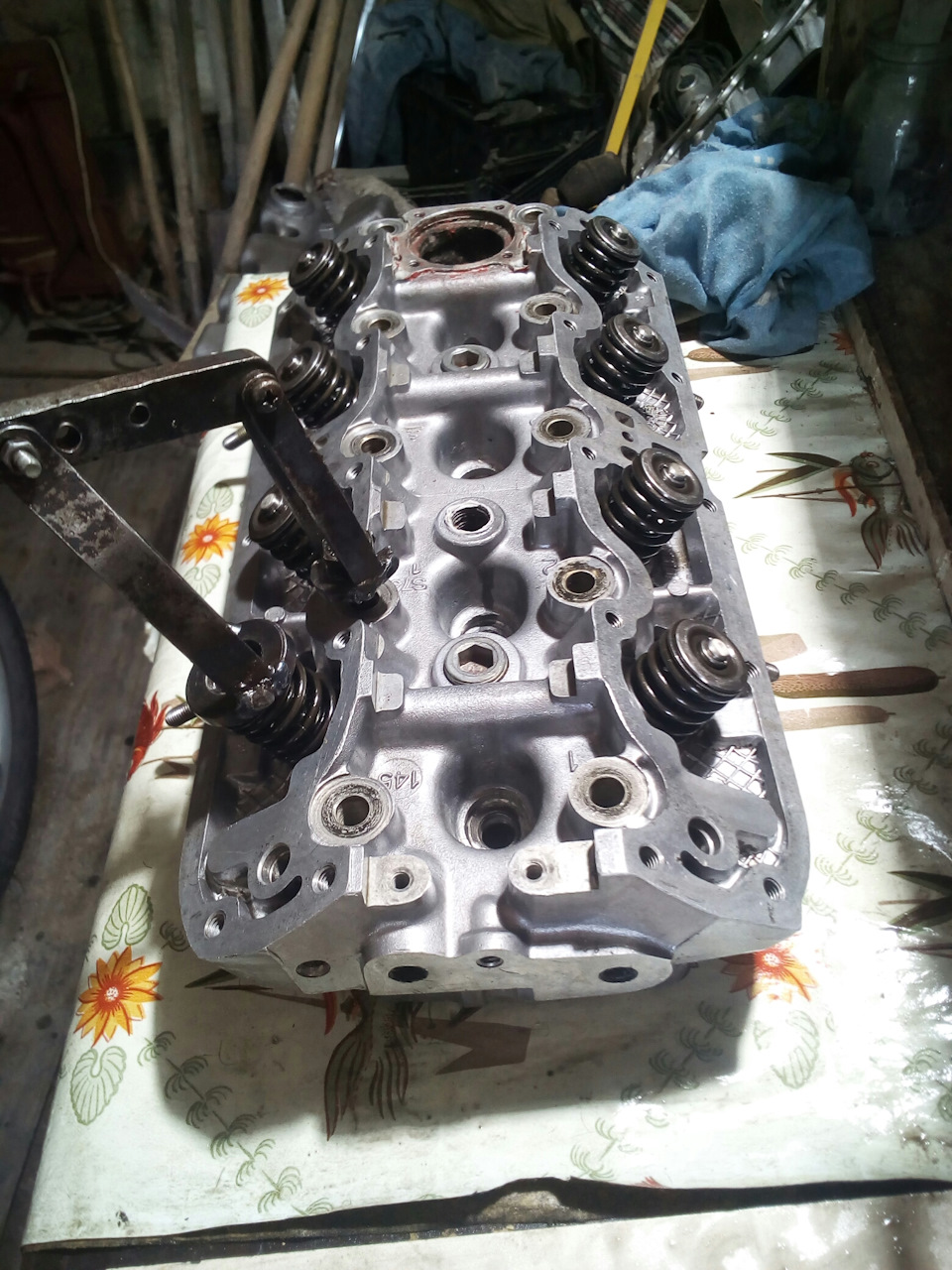 Складання головки блоку. 5