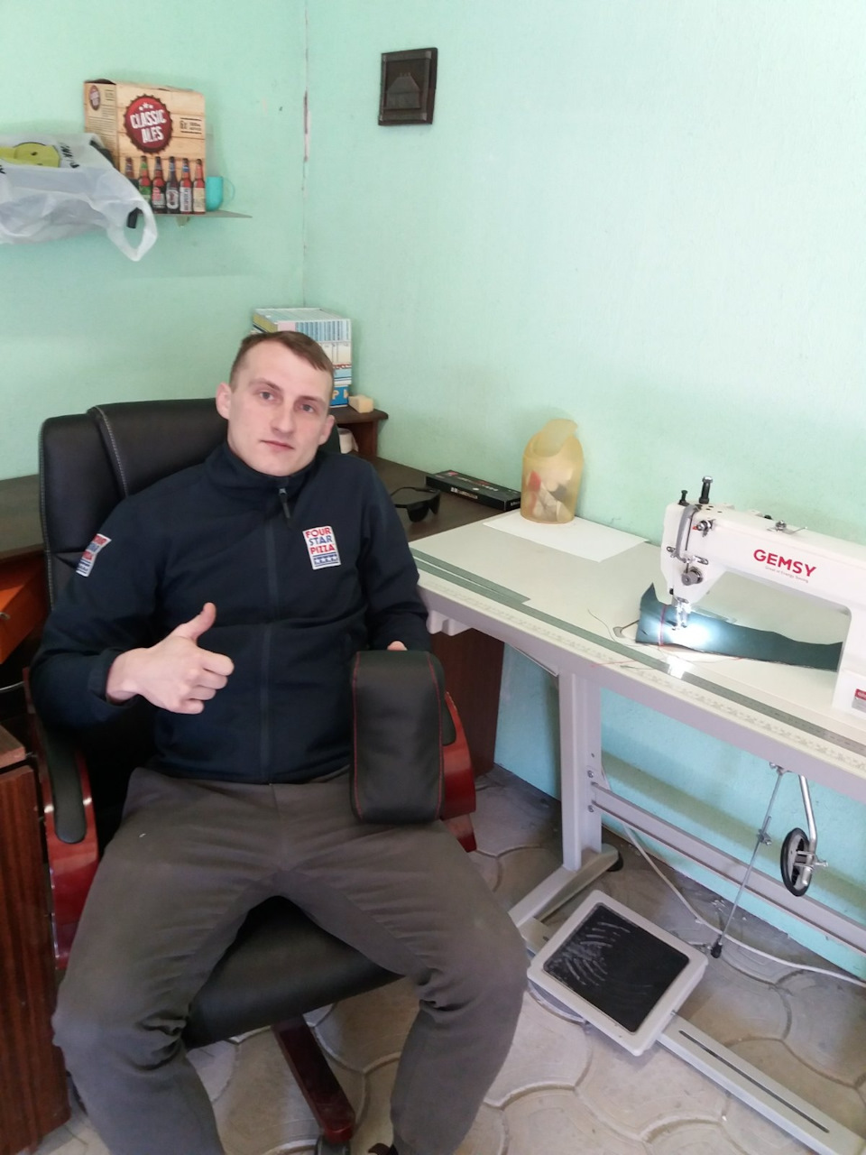 подголовник из мусора! 5