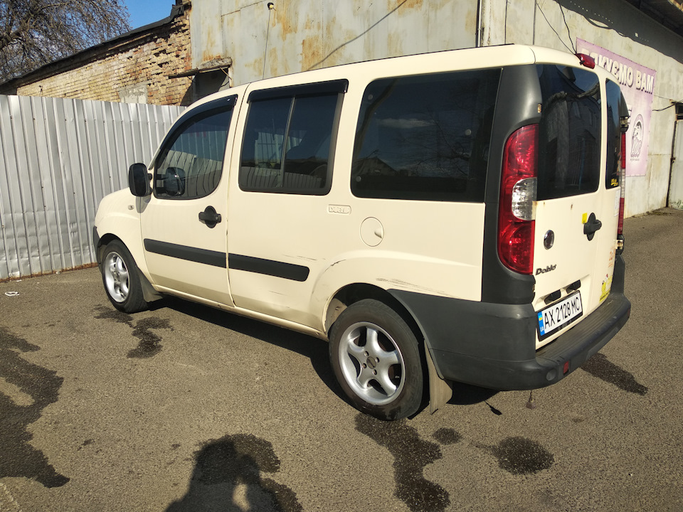 Fiat DOBLO Просто мийка на турбо-мийка McClean's 2