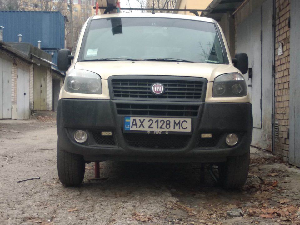 Fiat DOBLO Заміна літніх тапок на зимові сезон 2020 - 2021 року 2