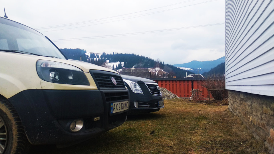 Fiat DOBLO заміна відбійників ресор 1