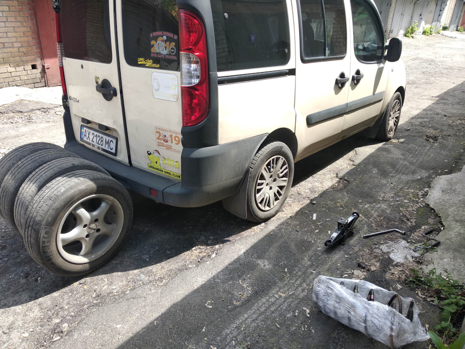 Fiat DOBLO заміна передніх пружин з 1.4 (бензин) на б/в 1.3 (дизель) 3