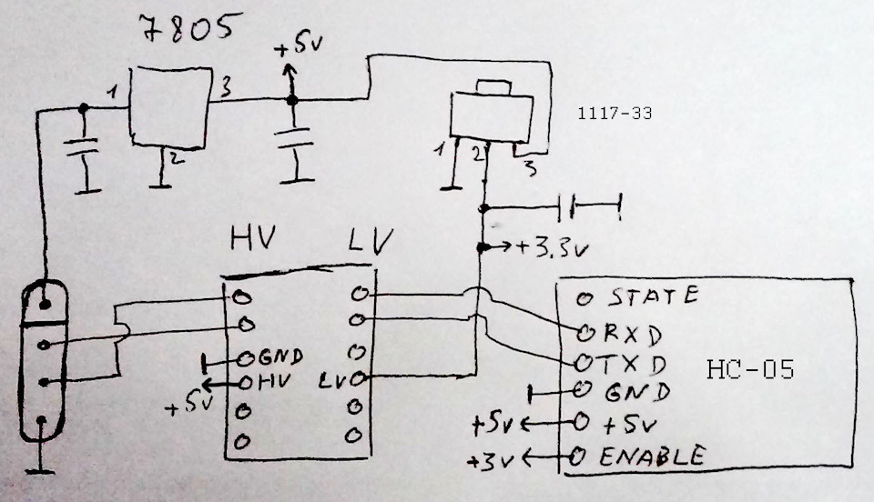 Зв'язування Bluetooth HC-05 + ГБО STAG + Android 4