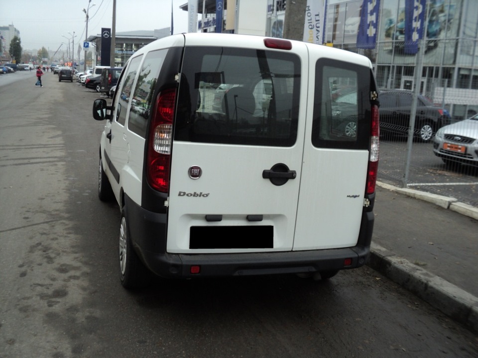 Переобладнання Fiat Doblo 3