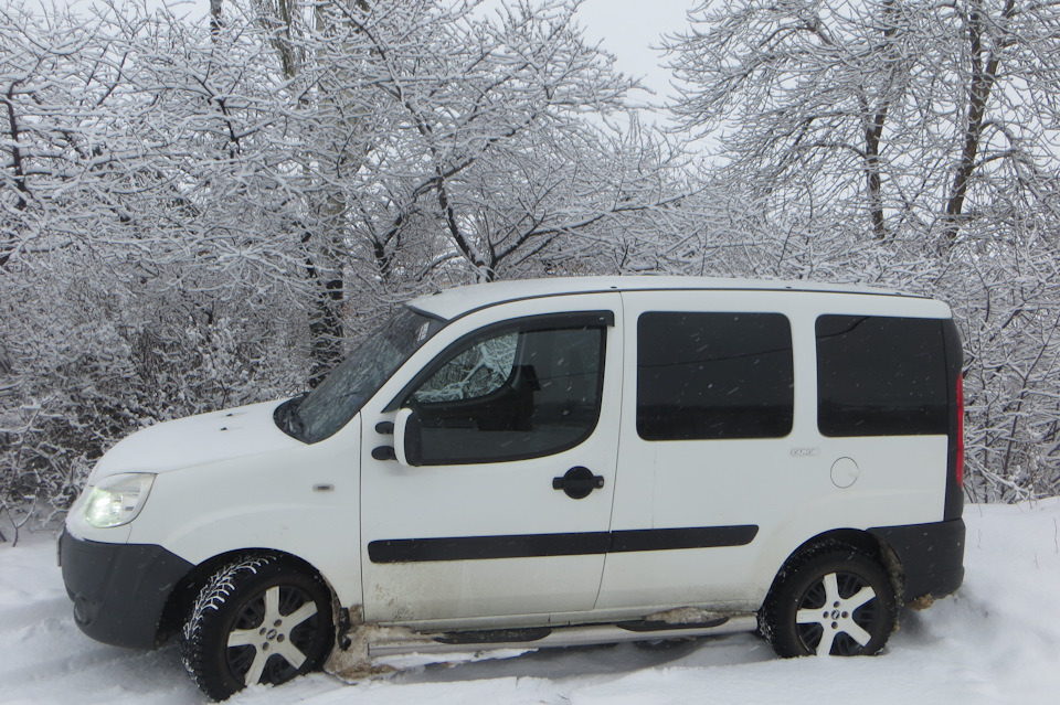 Красуня зима і Fiat. 4