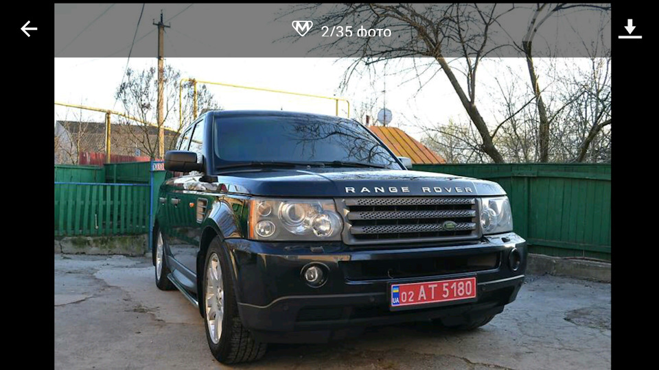 Обмін на Range Rover sport 1