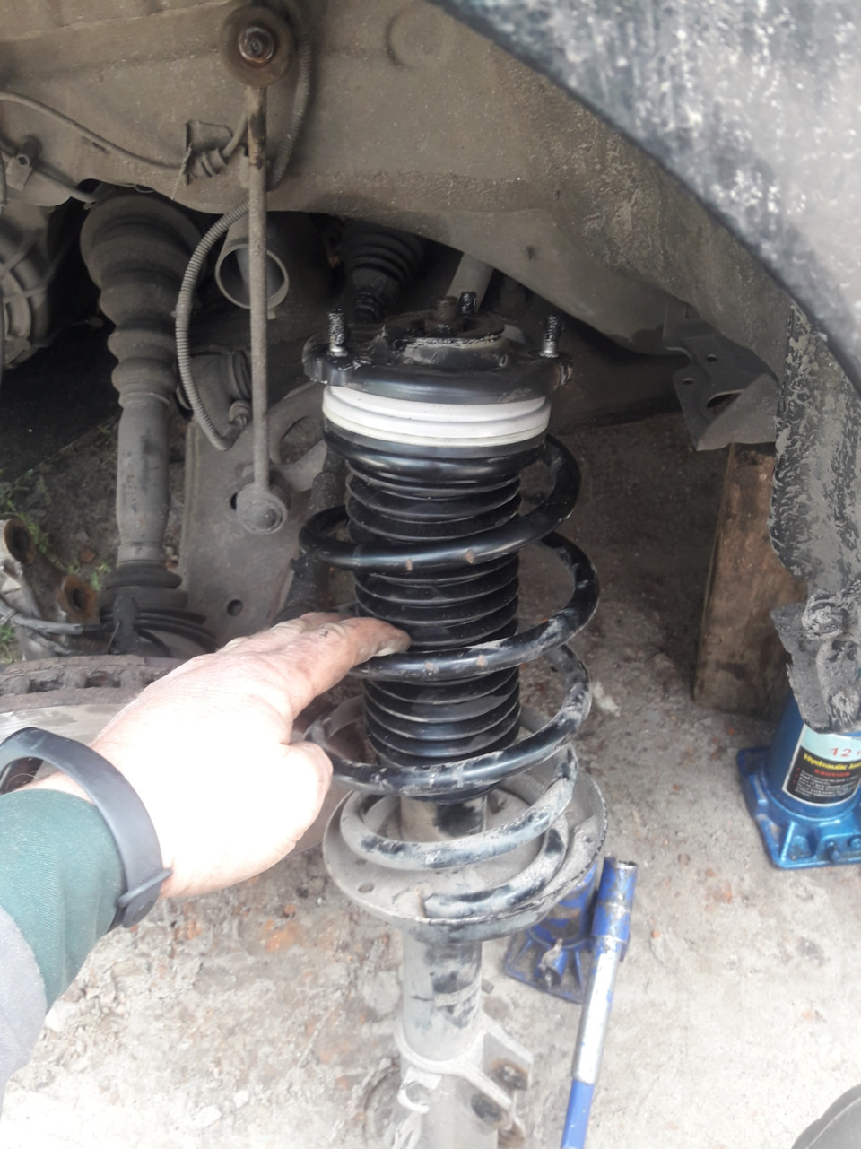 Заміна опорного підшипника 1