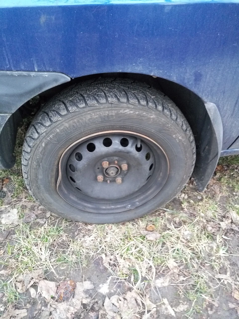Погнув диск