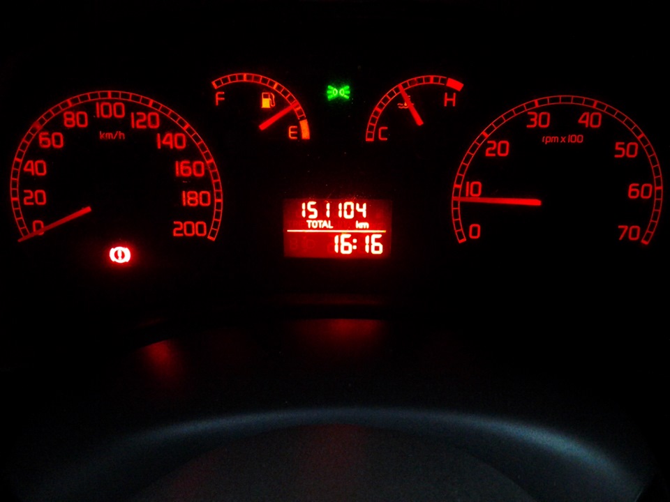 Заміна термостата Фіат Добло 1.9 4