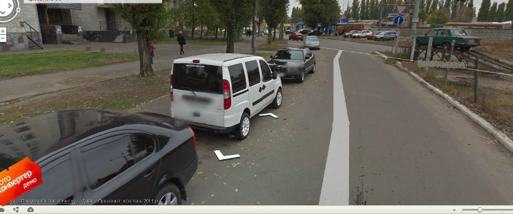 Doblo на Google Street View!))) 1