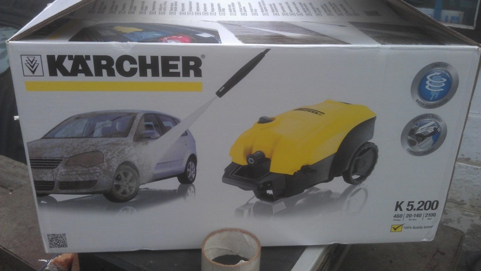 Купив мийку Karcher! 1