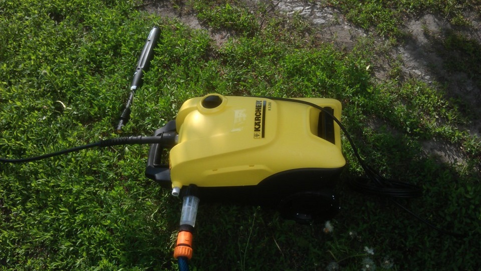Купив мийку Karcher! 2