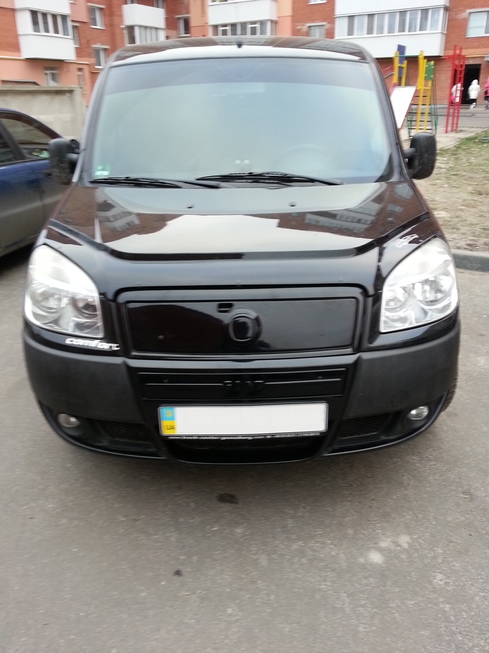 Зимові накладки на решітку та мухобійка. 3