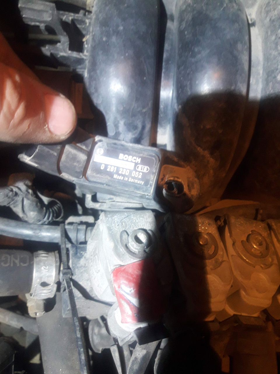 Bosch 0261230 052 датчик температури повітря, що впускається, або Датчик, тиск у впускному газопроводі 4