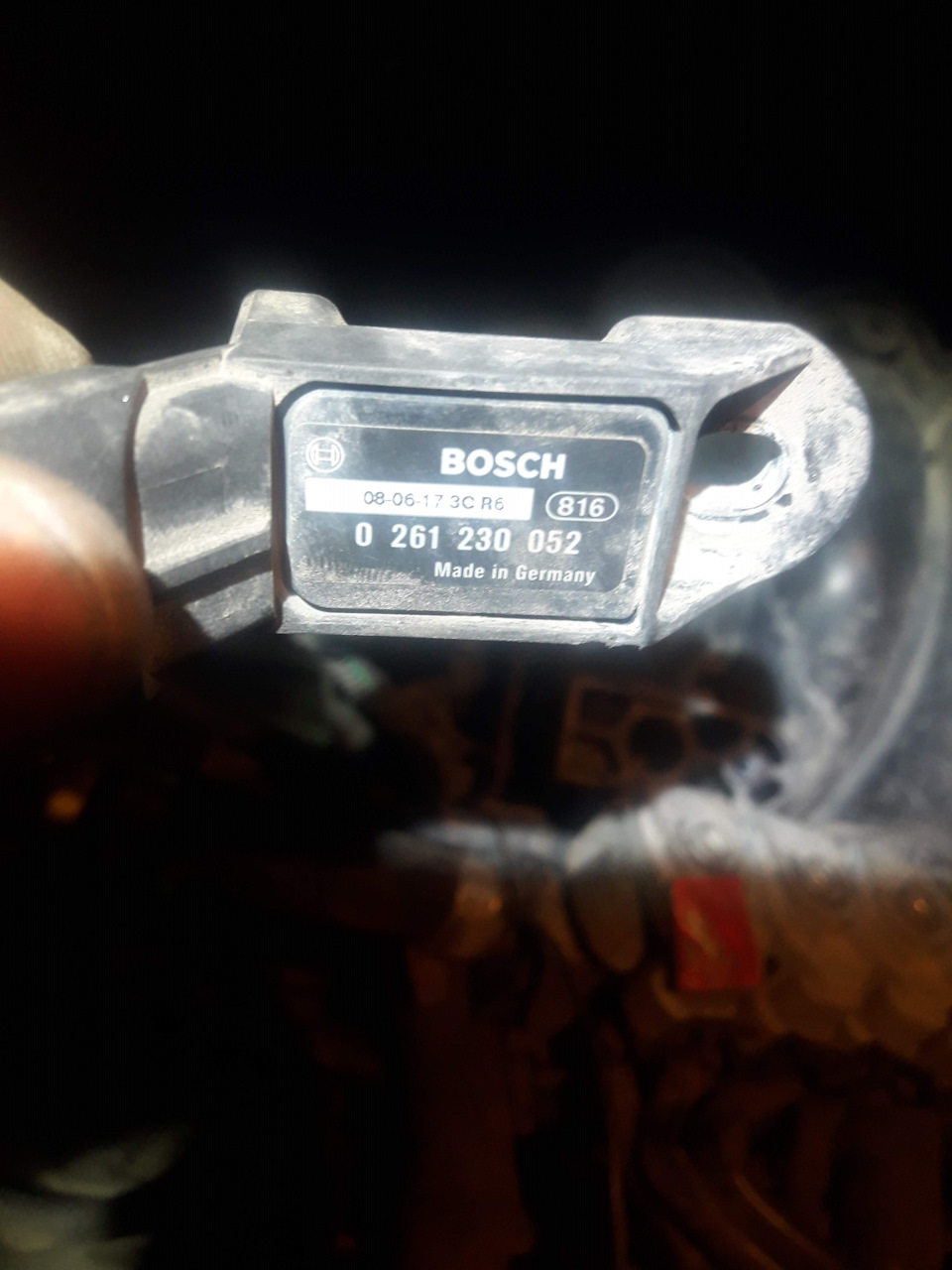 Bosch 0261230 052 датчик температури повітря, що впускається, або Датчик, тиск у впускному газопроводі 1
