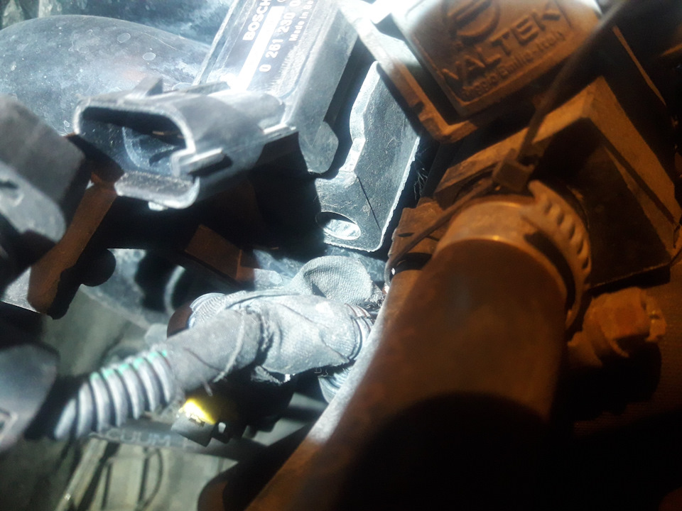 Bosch 0261230 052 датчик температури повітря, що впускається, або Датчик, тиск у впускному газопроводі 5