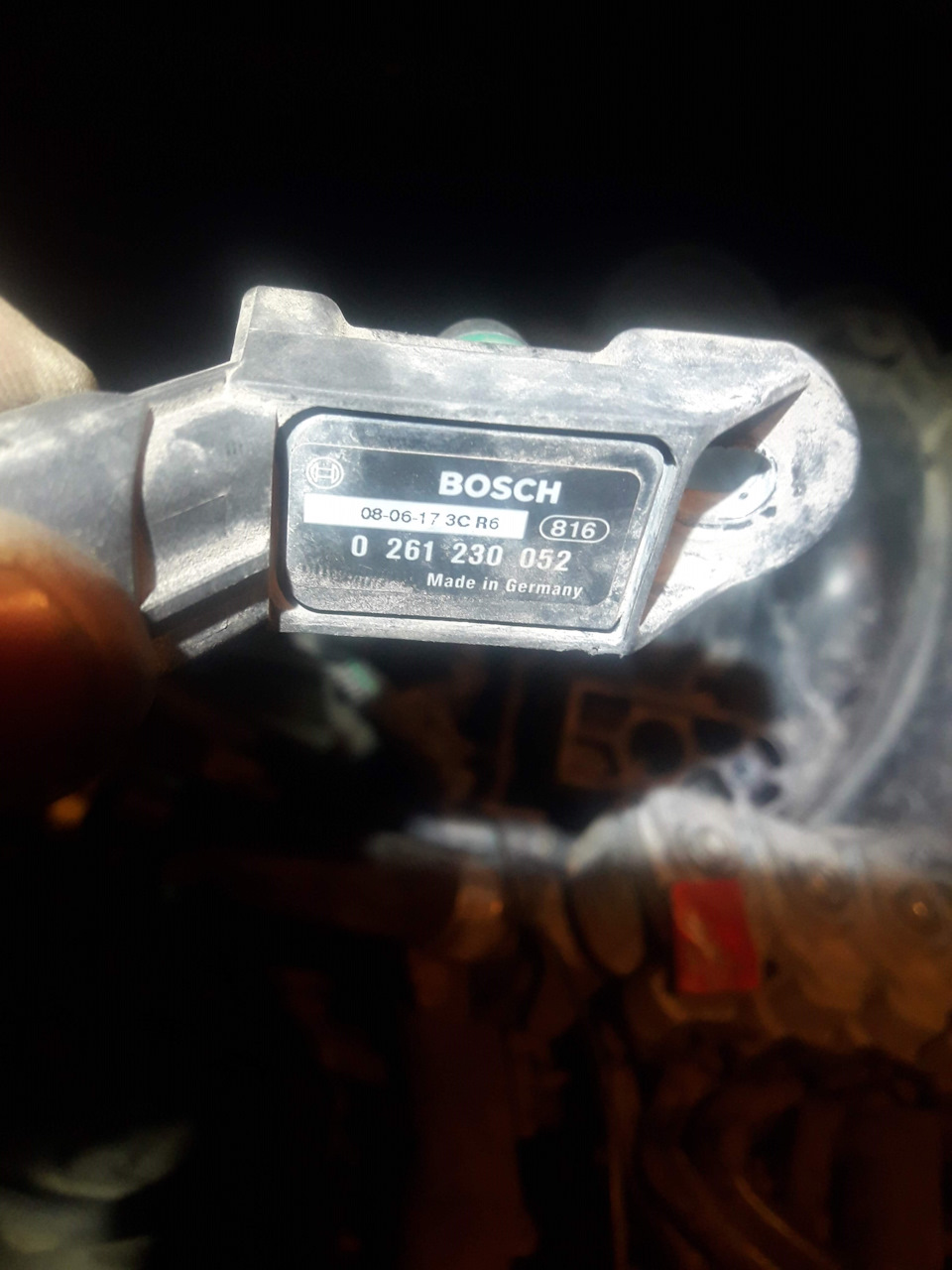 Bosch 0261230 052 датчик температури повітря, що впускається, або Датчик, тиск у впускному газопроводі 2