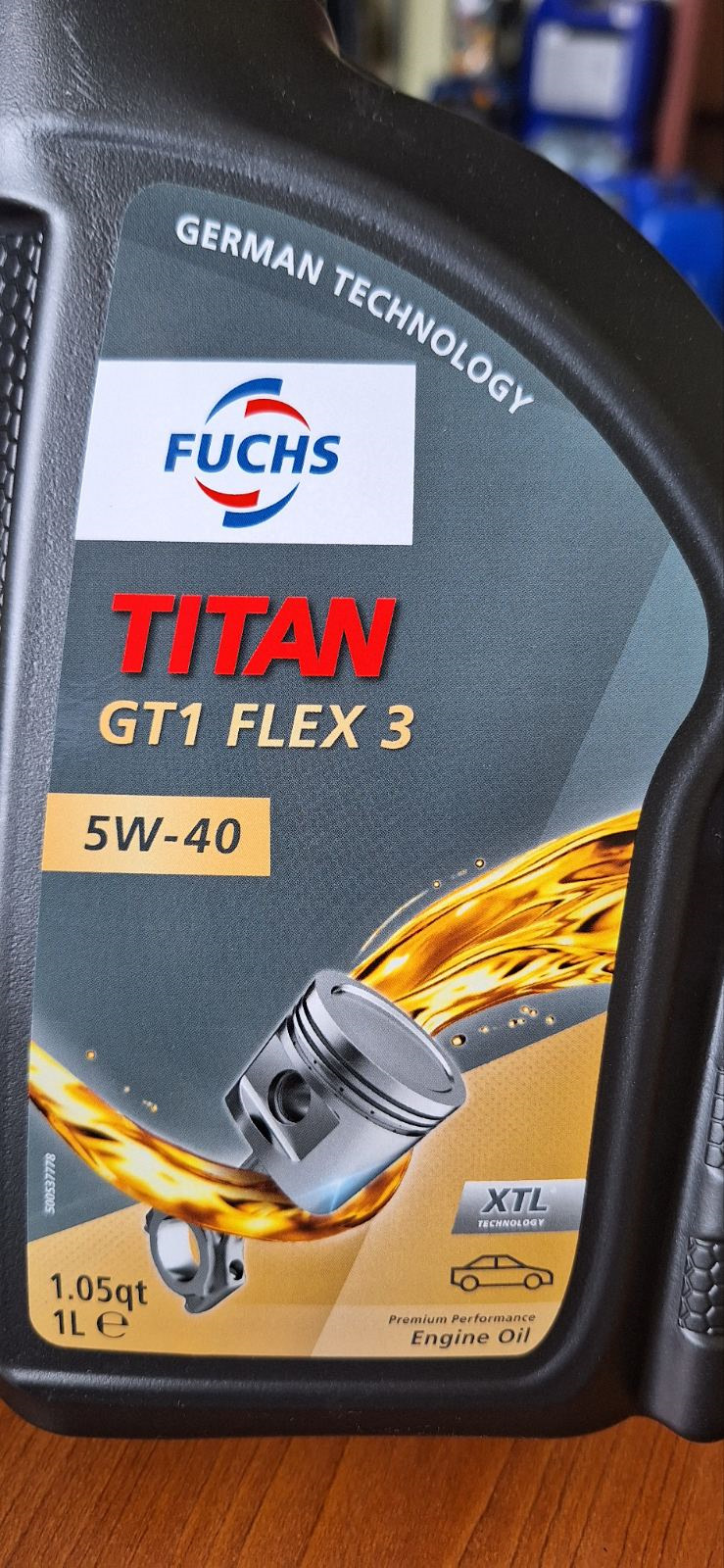 Заміна мастила у двигуні Fuchs Titan Flex3 5w40 4