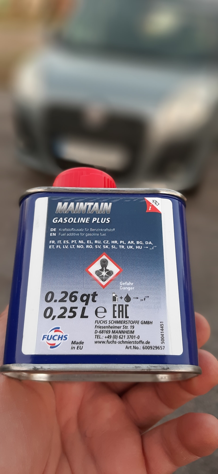Fuchs Maintain Gasoline plus 2