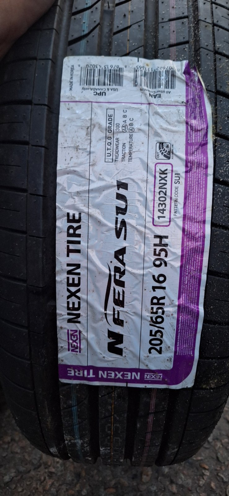 Встановлення нових шин NEXEN 2