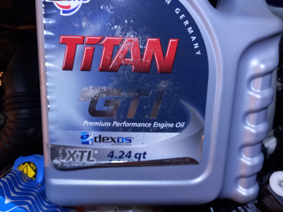 Заміна масла Titan GT1 5w40 фільтр LS910 3
