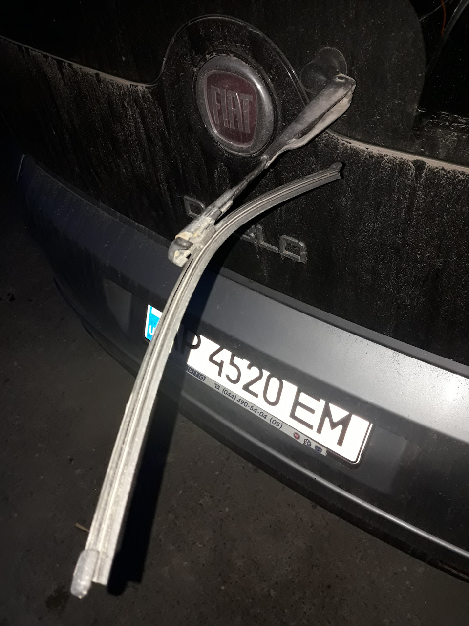 Заміна заднього двірника Добло 263 2