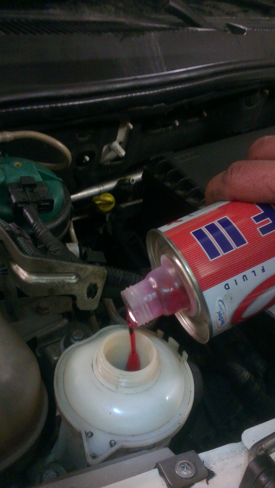 Заміна рідини ГУР. 3
