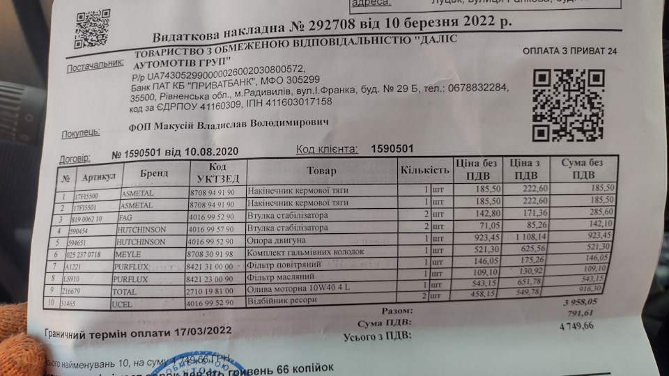 Машина витримала ривок до Карпат. Ремонт 3