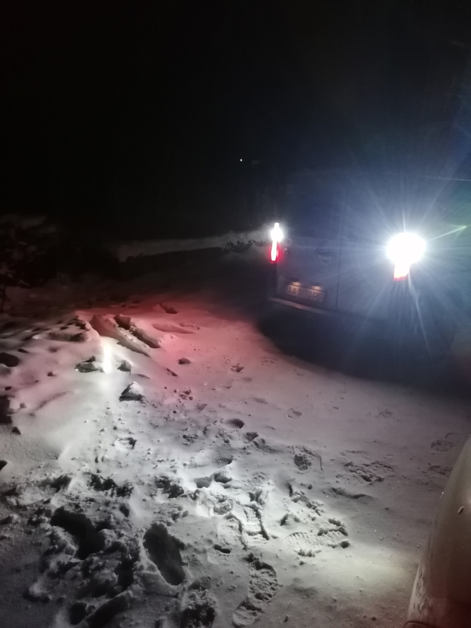 Світло заднього ходу вночі 3