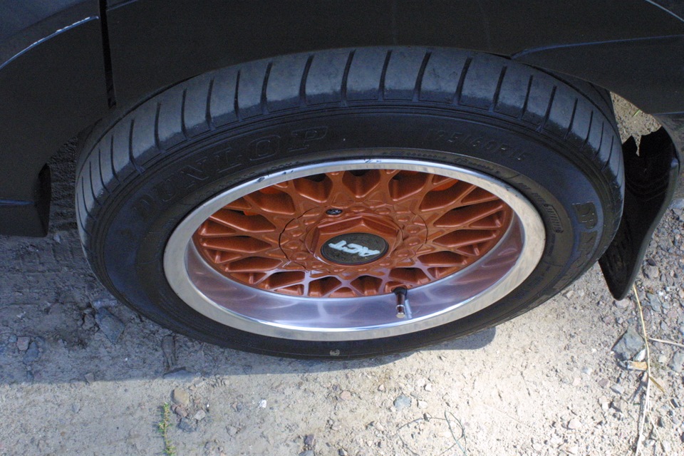 Ось і приїхали Диски R15 4 x 100 7,5J Ronal ACT (як BBS) 4