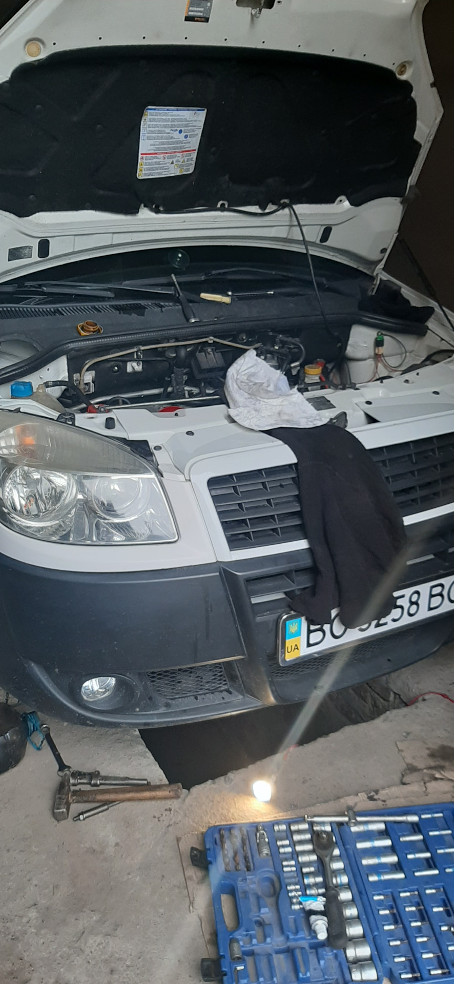 Заміна масла Selenia 10W40 Turbo Diesel FIAT Doblo 4
