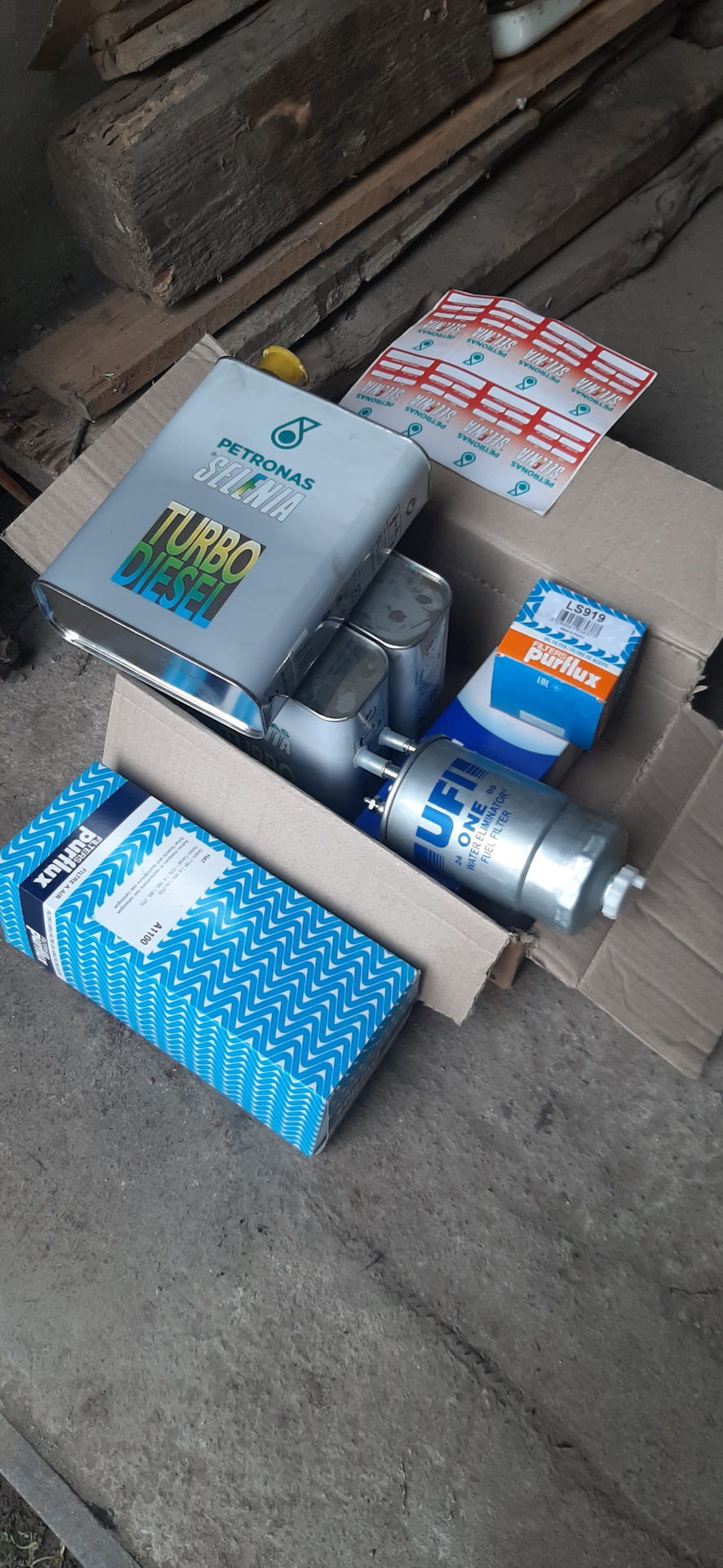 Заміна масла Selenia 10W40 Turbo Diesel FIAT Doblo 3